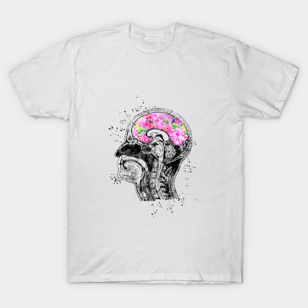 Head anatomy T-Shirt by RosaliArt